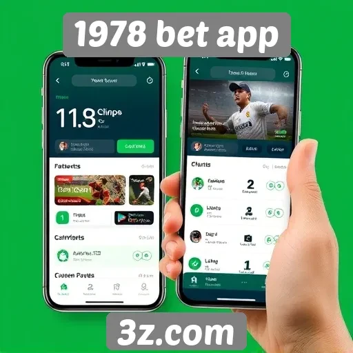 Análise da interface do 1978 bet app