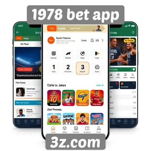 Avaliação da interface do 1978 bet app